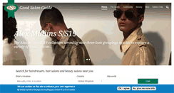 Desktop Screenshot of goodsalonguide.com